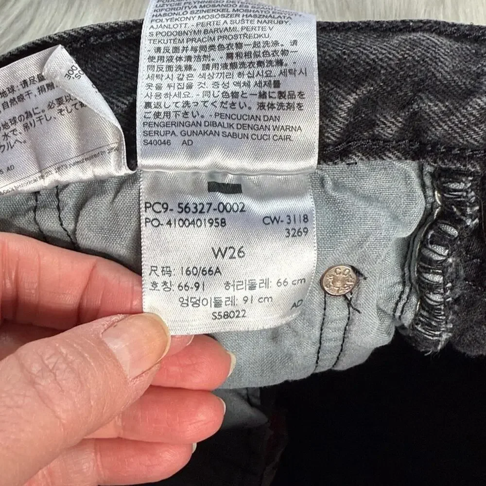 Levi’s Darkest Hour High Rise Cut Offs